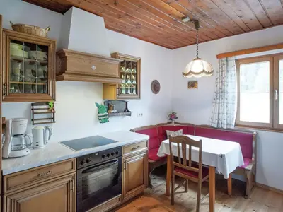 Küche/Küchenzeile in der Unterkunft Chalet Monika