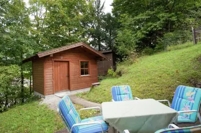 Das Gebäude in dem sich das Chalet befindet