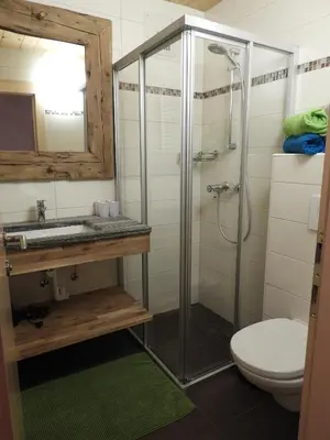 Ein Badezimmer in der Unterkunft Kleinwidmoos-Apartment