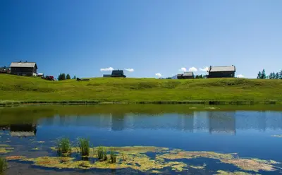 Naturlandschaft in der Nähe der Ferienwohnung