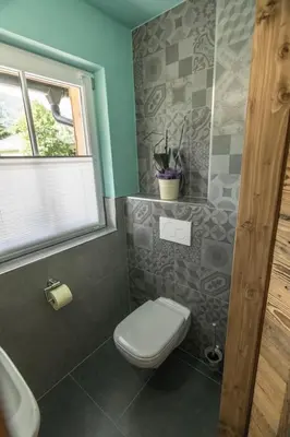 Ein Badezimmer in der Unterkunft Ferienhaus Stolz