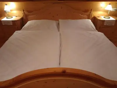 Ein Bett oder Betten in einem Zimmer der Unterkunft k&k Residenz