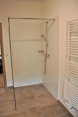 Ein Badezimmer in der Unterkunft Apartments Traun-haft