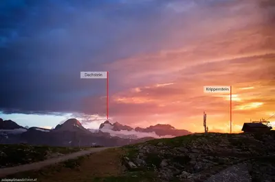 Naturlandschaft in der Nähe der Ferienwohnung