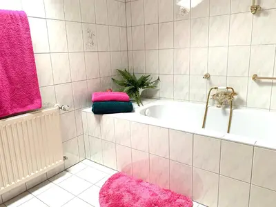 Ein Badezimmer in der Unterkunft Haus Belli