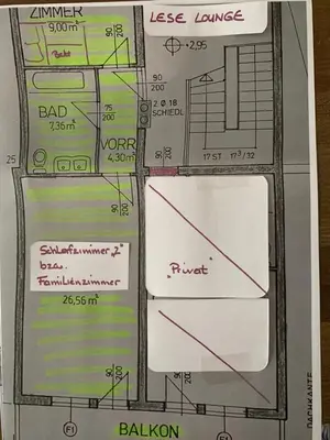 Grundriss der Unterkunft Haus Belli