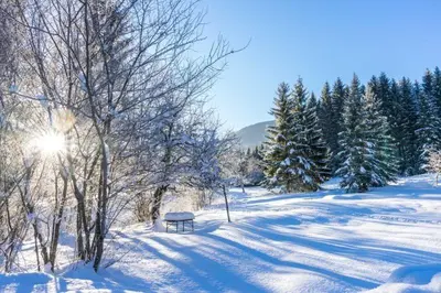 Sporthotel Grünau - Wimmergreuth im Winter