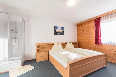 Ein Bett oder Betten in einem Zimmer der Unterkunft Appartements Grabenbauer