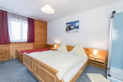 Ein Bett oder Betten in einem Zimmer der Unterkunft Appartements Grabenbauer