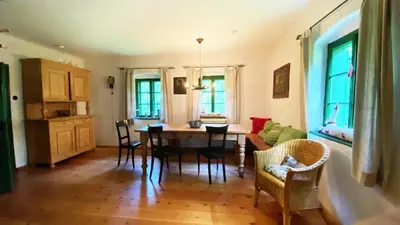 Küche/Küchenzeile in der Unterkunft STEYR RIVER LODGE