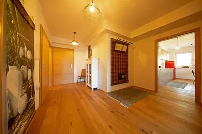 Ein Bett oder Betten in einem Zimmer der Unterkunft Ferienwohnungen Waltraud Trinker, Haus