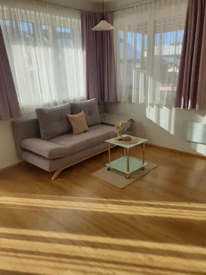 Ein Sitzbereich in der Unterkunft Appartement Dorrer