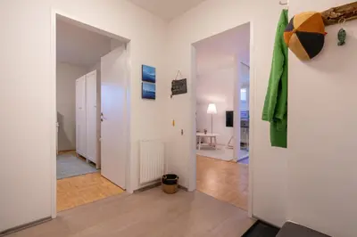 Ein Bett oder Betten in einem Zimmer der Unterkunft Rooftop Apartment, Exclusive City and Mountain View