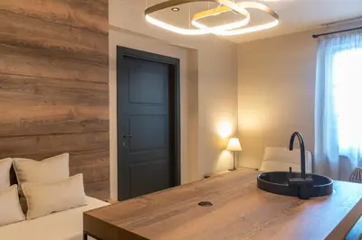 Ein Sitzbereich in der Unterkunft HERBERT - Boutique Apartments inkl Lungau Card
