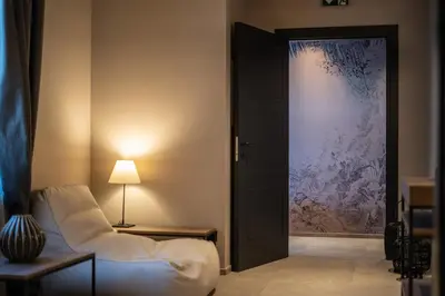 Ein Sitzbereich in der Unterkunft HERBERT - Boutique Apartments inkl Lungau Card