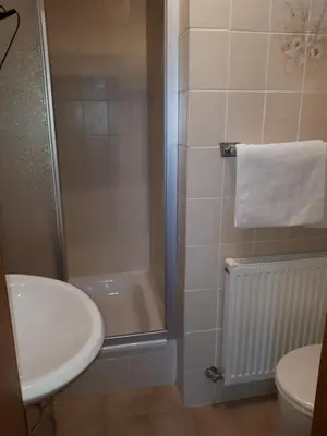 Ein Badezimmer in der Unterkunft Apartment Haus Dengg