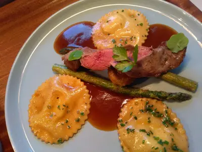 Essen im Gasthaus oder in der Nähe