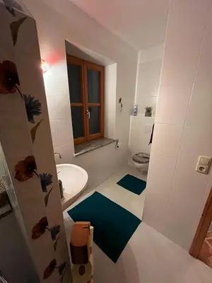 Ein Badezimmer in der Unterkunft Ferienwohnung Mariana