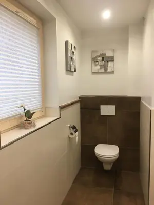 Ein Badezimmer in der Unterkunft Gut Schablberg