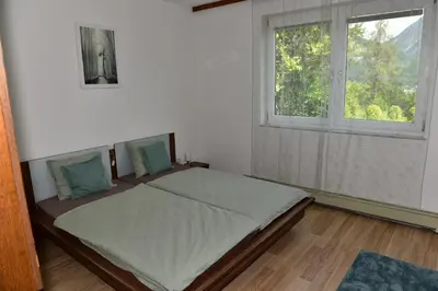 Ein Bett oder Betten in einem Zimmer der Unterkunft Ferienwohnung Isabell