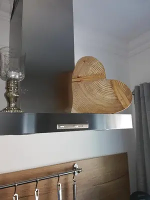 Küche/Küchenzeile in der Unterkunft Apartmenthaus WALDHORN