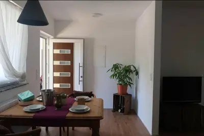 TV/Unterhaltungsangebot in der Unterkunft Grüner Baum ferienwohnung