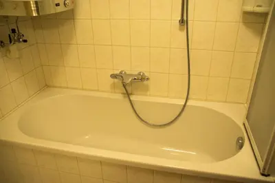 Ein Badezimmer in der Unterkunft Apartment 12 Grüner Baum Alpendorf