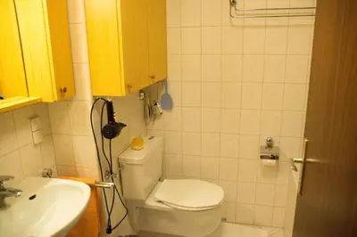 Ein Badezimmer in der Unterkunft Apartment 12 Grüner Baum Alpendorf