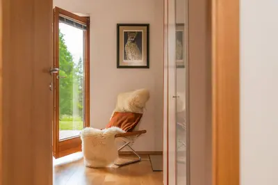 Ein Sitzbereich in der Unterkunft Appartement Felix by Schladmingurlaub