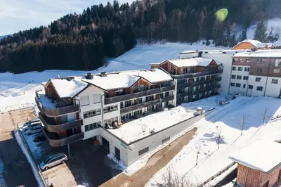 Alpenlodge Haus im Ennstal im Winter
