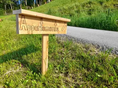 Naturlandschaft in der Nähe der Ferienwohnung