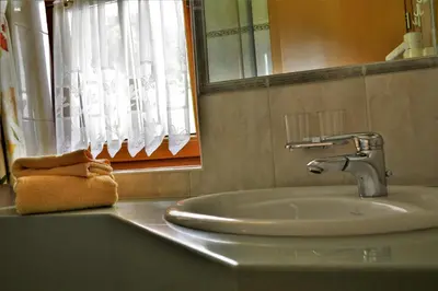Ein Badezimmer in der Unterkunft Appartement Sonnseitn