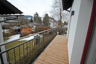 Ein Balkon oder eine Terrasse in der Unterkunft Appartement Schiefersteinweg, Schladming
