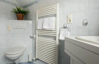 Ein Badezimmer in der Unterkunft Ferienhaus Mehlhartl