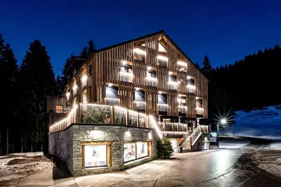 Das Gebäude in dem sich das Hotel befindet