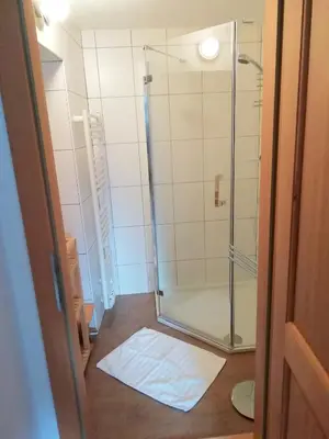 Ein Badezimmer in der Unterkunft Apartment Müllerstiege