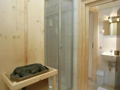 Ein Badezimmer in der Unterkunft Chalet Stadl an der Mur near Ski Slopes