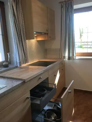Küche/Küchenzeile in der Unterkunft Sonnenweg Apartments