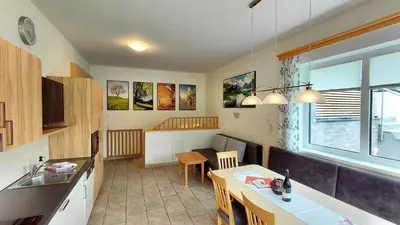 Küche/Küchenzeile in der Unterkunft Haus Lienbacher