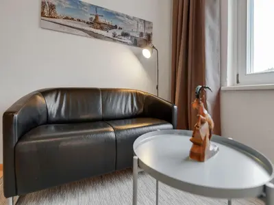 Ein Sitzbereich in der Unterkunft Wohnung in Sankt Lambrecht am Skilift