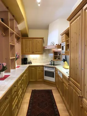 Küche/Küchenzeile in der Unterkunft Haus Silent Apartment TOBI TOP 27