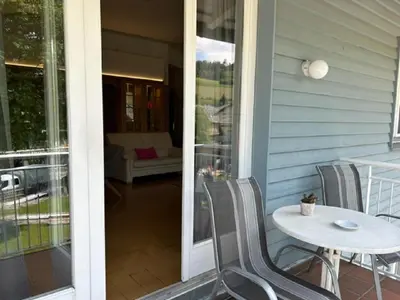 Ein Balkon oder eine Terrasse in der Unterkunft Haus Silent Apartment TOBI TOP 27