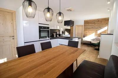 Küche/Küchenzeile in der Unterkunft Kreischberg Suites by ALPS RESORTS