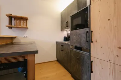 Küche/Küchenzeile in der Unterkunft SunApart by Apart4you