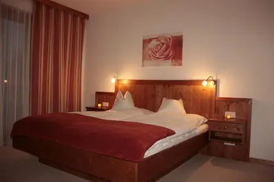 Ein Bett oder Betten in einem Zimmer der Unterkunft Haus Klager