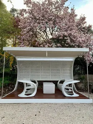 Ein Garten an der Unterkunft Apartment Stella