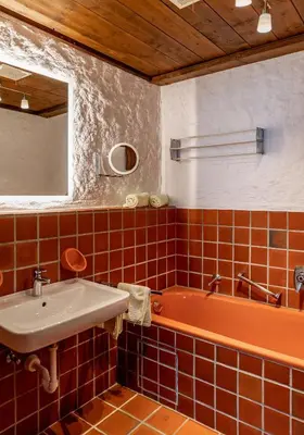 Ein Badezimmer in der Unterkunft Gästehaus Prugger by Schladmingurlaub