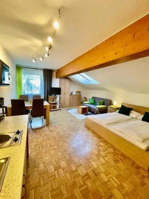 Ein Bett oder Betten in einem Zimmer der Unterkunft Apartment Ladinger