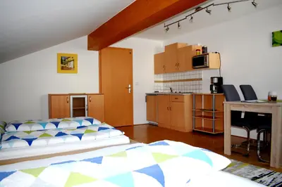 Küche/Küchenzeile in der Unterkunft Apartment Ladinger