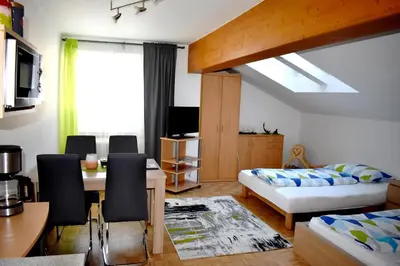 Ein Bett oder Betten in einem Zimmer der Unterkunft Apartment Ladinger